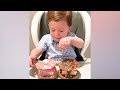 funny baby loves food baby eating compilation 2 peachy vines