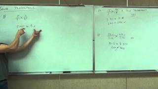 Prealgebra Lecture 6.2:  Solving Equations with Proportions.