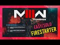 Firestarter (Act 3 Tier 2) | MW3 Zombies GUIDE | Quick/Solo | MWZ Mission Tutorial