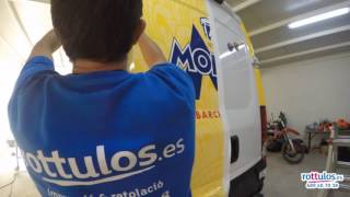 Rotulación integral Iveco Daily by rottulos.es