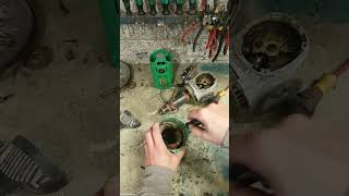 Hitachi G23sc2 grinder repair. Replacing bearing and motor housing.