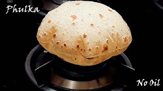 Phulka Recipe (Roti/Chapati) - Puffed Indian Bread by carrier meals