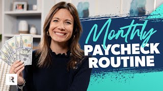 Do This EVERY Time You Get Paid (Paycheck Routine)