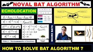 BAT ALGORITHM || SOLVED STEP-BY-STEP || with Example 1 [PART - 1]~xRay Pixy