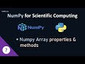Numpy Tutorial in Python |  Numpy Array Properties | Numpy Built-in Functions