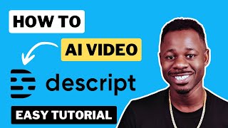 How to use Descript - Full AI Video Editing Tutorial (2024)