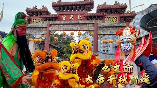 九皇爺大帝千秋寶诞 | 增江南区北天宫 | Nine Emperor Gods festival Lion Dragon Dance Parade 2024