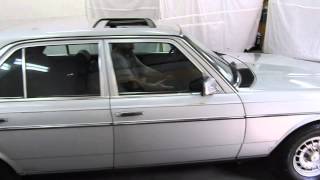 DustyOldCars.com 1984 Mercedes Benz 300 D Silver SN 1160