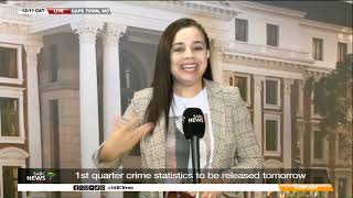 1st quarter crime statistics to be released tomorrow