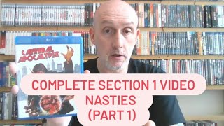 My Complete Section 1 Video Nasties (Part 1) also how much you can expect to pay for them