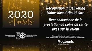 Recognition in Value-based Healthcare–CCHL /Reconnaissance de soins de santé axés sur la valeur–CCLS