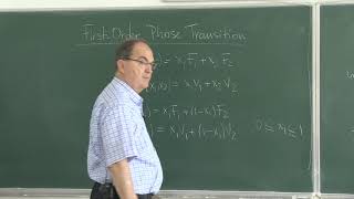 Statistical Mechanics - Week 11 | Lecture 3