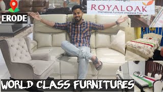 World class furniture's in Erode Royal Oak Furniture #faizalsview #furniture #Erode #erodevlog