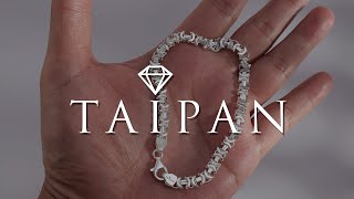 Taipan Flache Königskette Armband Etrusker Kette 6mm breit versch. Längen aus 925 Sterling Silber