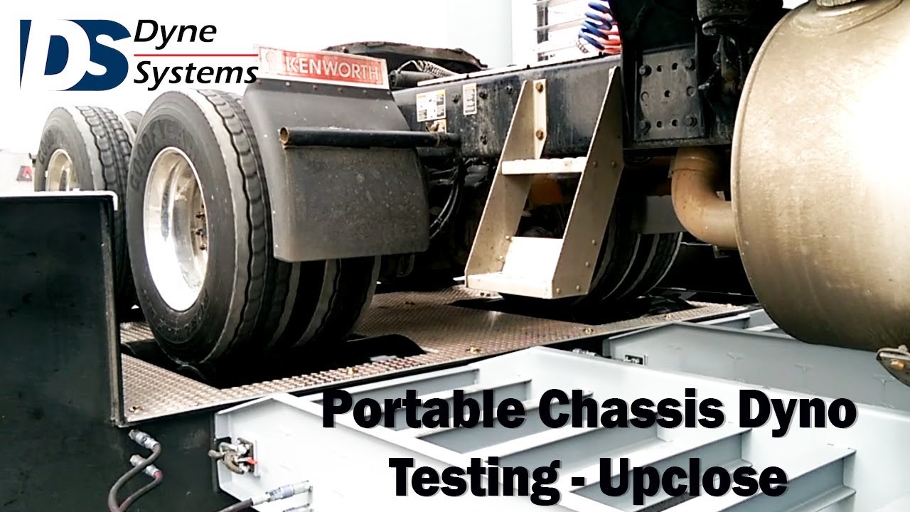 Portable Chassis Dynamometer Td 24 Ac T Testing Close Youtube