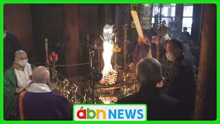 厄除けや家内安全を願う　牛伏寺で恒例の厄除縁日大祭が始まる（abnニュース　2025.01.12）