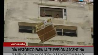 Visión Siete: Día histórico para la TV Argentina