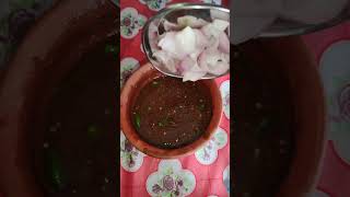 Sangati Pachi Pulusu 🤤| Eating Mouth Watering Lunch | Todays Special Amma Cheti Vanta #shorts