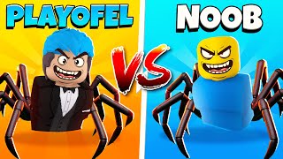 LABANAN NG MGA TAONG GAGAMBA | Roblox | Spider Obby