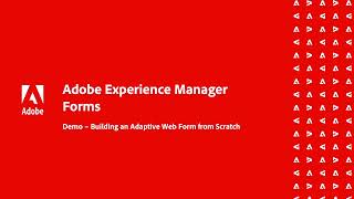 AEM Forms Create an Adaptive Form