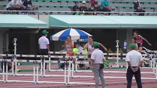 20210703_宮崎県選手権大会_女子100mH予選1組