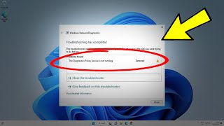 Fix The Diagnostic Policy Service is not running in windows 11 / 10 / 8 / 7 | How To Solve it ✔️