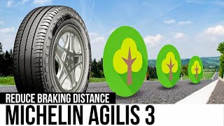 The Michelin Agilis 3 is said to reduce braking distance and provide greater longevity