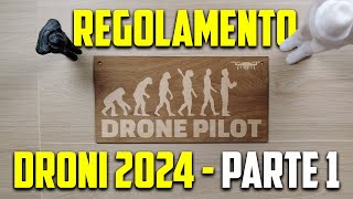 Come far volare LEGALMENTE il tuo DRONE | Regolamento DRONI 2024