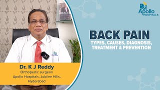 Apollo Hospitals | Back Pain | Dr. K.J. Reddy