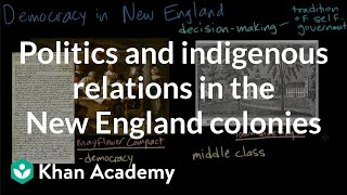 Politics and indigenous relations in the New England colonies | AP US History | Khan Academy