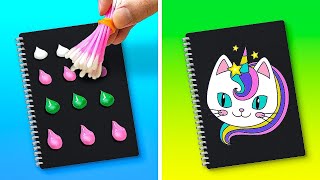 COOL SCHOOL HACKS! How To Become Popular || Smart DIY Tricks and Cool Crafts by 123 GO! Genius