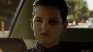 Young Sheldon Season 4 Episode 4 - Paige Gives Sheldon A Black Eye