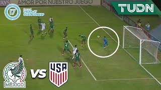 ¡Pónganle una capa! Bedolla vuela | México 2-1 Estados Unidos | CONCACAF Sub 17-2023 | TUDN
