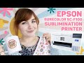 Epson SureColor F100 A4 Sublimation Printer | Set Up & Demo