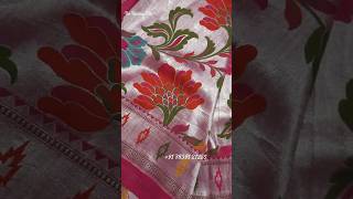 Banarasi paithani saree #paithanisaree #fashion #shortsfeed #shorts