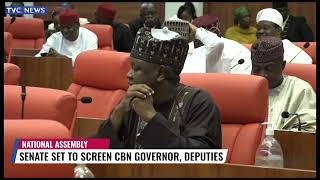 Senate Screens CBN Governor, Deputies