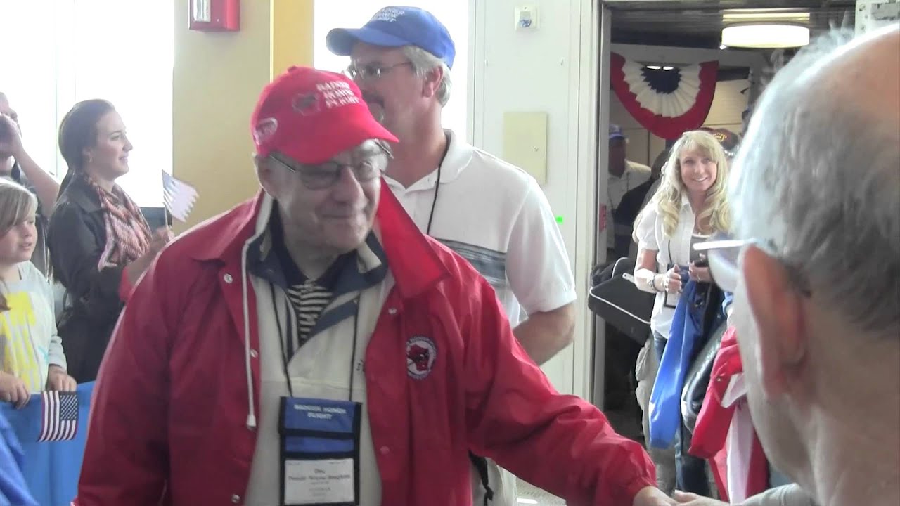 April 2012 Wisconsin Honor Flight - YouTube