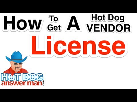Getting A Hot Dog Vendor Permit / License - Saved My Life 002 Getting A Hot Dog Vendor Permit / License - Saved My Life 002