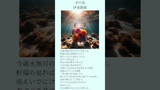 伊東静雄「水中花」を語りました③〜金魚や煌びやかなものからの圧迫感と劣等感〜