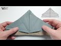 a4용지 한장으로 f 22 전투기 종이접기 【origami f 22 jet fighter】