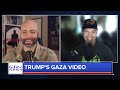 president trump posts ai generated ‘trump gaza’video