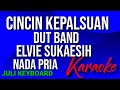 CINCIN KEPALSUAN - Elvi Sukaesih | karaoke nada pria | lirik