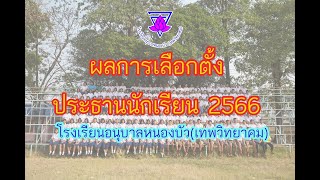 ได้ประธานแล้ว!!! เลือกตั้ง ประธานนักเรียน 2566 โรงเรียนอนุบาลหนองบัว(เทพวิทยาคม)