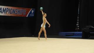 Camilla Feeley - Ball - 2017 USA Gymnastics Championships - All-Around Final