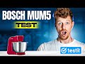 Bosch MUM5 Küchenmaschine Test 2024 - Plastikbude Deluxe, aber Testsieger!