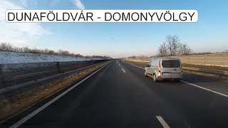 UTIFILM DUNAFÖLDVÁR - DOMONYVÖLGY 2019 01 21