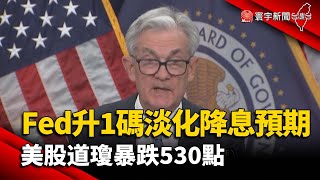 【財經晚報】Fed升1碼淡化降息預期 美股道瓊暴跌530點 - 許建國 2023.03.23