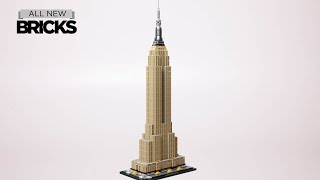 Lego Architecture 21046 Empire State Building Speed Build