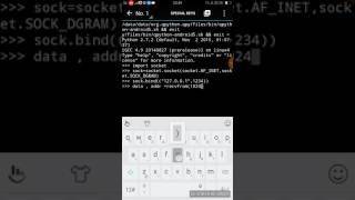 Python network programming #3 Creating UDP Client and Server using sockets