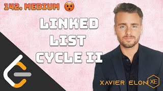 LeetCode 142 | Linked List Cycle II | Algorithm Explained (Java + Whiteboard)